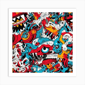 Doodles Art Print