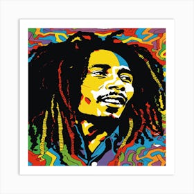 Bob Marley Art Print