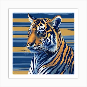 Tiger 4 Art Print