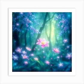 Fairy Forest 3 Art Print