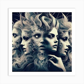 Demons 2 Art Print