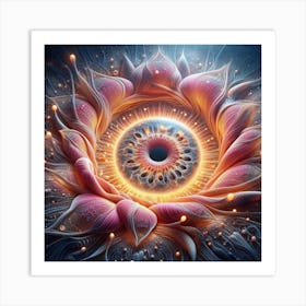 Lotus Flower 1 Art Print