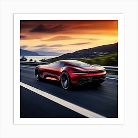 Aston Martin Concept Car Art Print