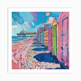 Magical Brighton Beach Series 2 Art Print