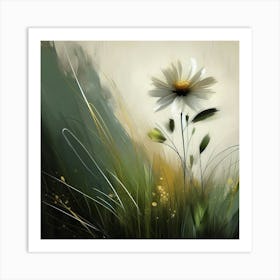 Single Flower (3) Art Print