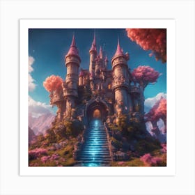 Fairytale Castle Art Print