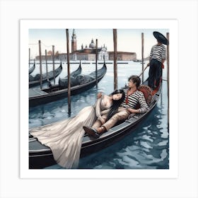 Venetian dream1 Art Print