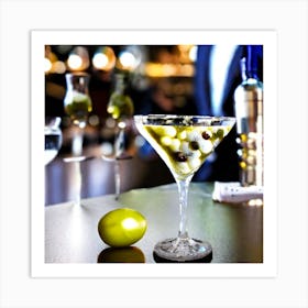 Martini 3 Art Print