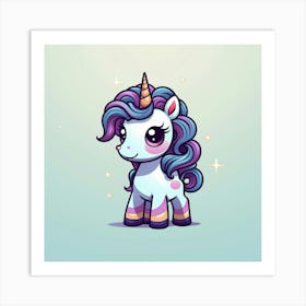 Unicorn 24 Art Print