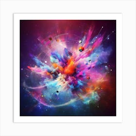 Explosion Art Print