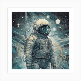 Spaceman Art Print