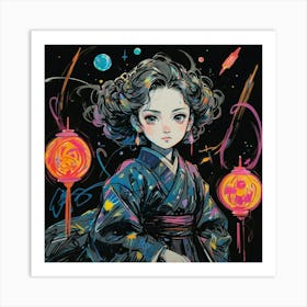 Asian Girl 1 Art Print