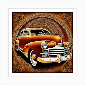 Egyptian Car Art Print