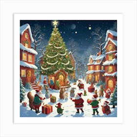 Albedobase Xl Funny Christmas 0 (1) Art Print