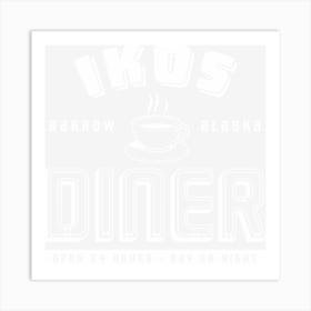 Ikos Diner Art Print