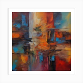 Abstract Painting 41 Art Print