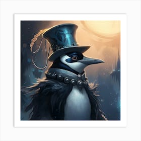 Penguin 2 Art Print