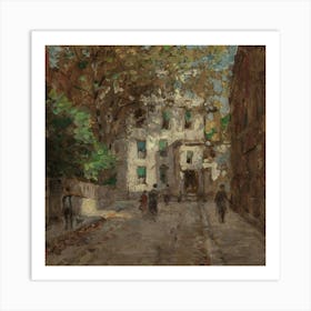 Street Scene In London Art Print