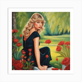 Taylor Swift 3 Art Print