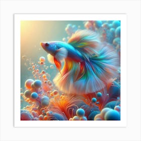 Siamese Catfish 1 Art Print