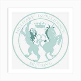 Trending Military Intelligence Section 6 Art Print