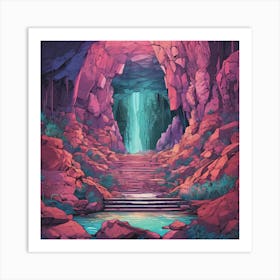 Cave Entrance Art Print