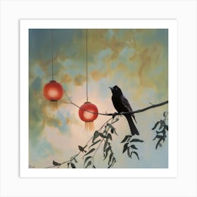 Alone This Evening, I Stare Into The Automn Skies (I) Art Print