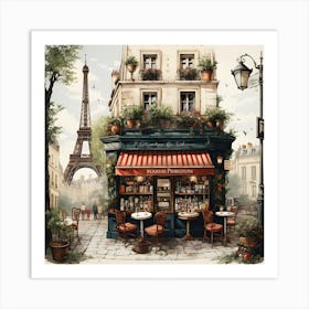 Old Paris By Csaba Fikker 3 Art Print