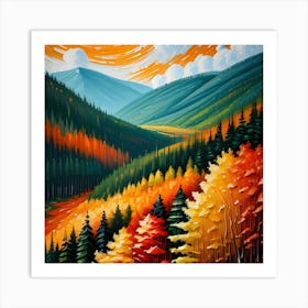 Autumn Landscape Art Print