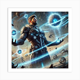 Archon Vexis Gravity Manipulation Sci Fi Art Print