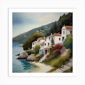 By the Sea Art Print