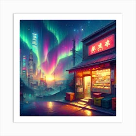 Urban Oasis 8 Art Print