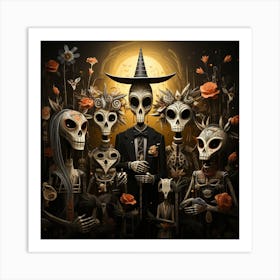 Day Of The Dead 9 Art Print