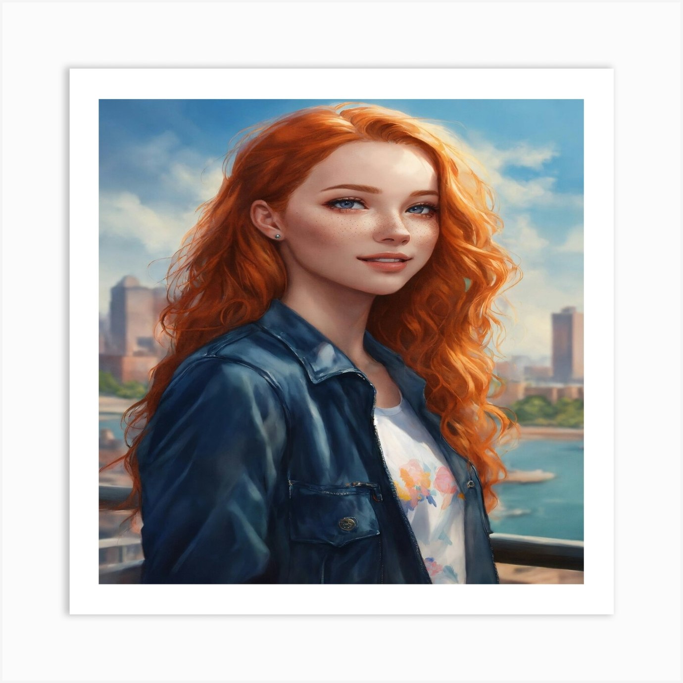 Dreamshaper V7 An Ultra Realistic Painting Of A Gorgeous Girl 0