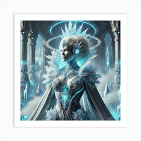 Duchess Helia Glacial Sovereign Art Print