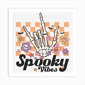 Spooky Vibes Art Print