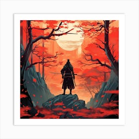 Samurai 3 Art Print