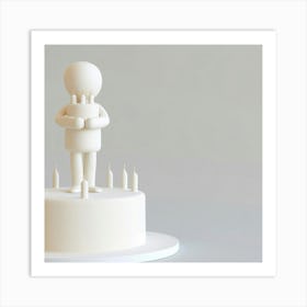 Birthday Cake Art Print