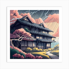 Japanese House 2 Art Print