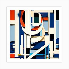 Bauhaus AI  Art Print