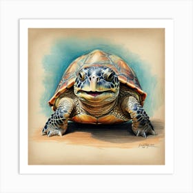 Turtle 28 Art Print