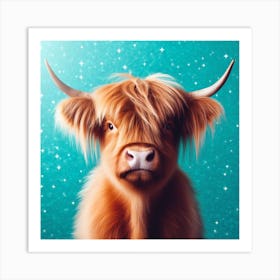 Highland Cow 2 Art Print