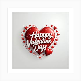 Happy Valentine Day 4 Art Print