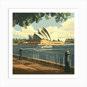 Sydney Opera House Art Art Print