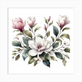 Magnolia 3 Art Print