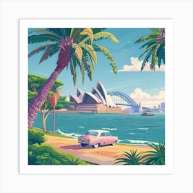 Sydney Harbour Art Print