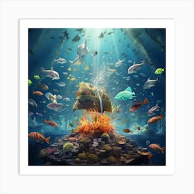 Underwater World Art Print