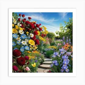 Garden Path Art Print