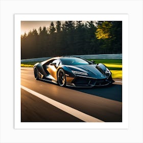 Lamborghini Huracan 2 Art Print