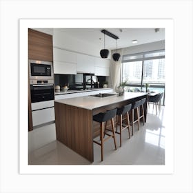 Modern Kitchen 4 Art Print